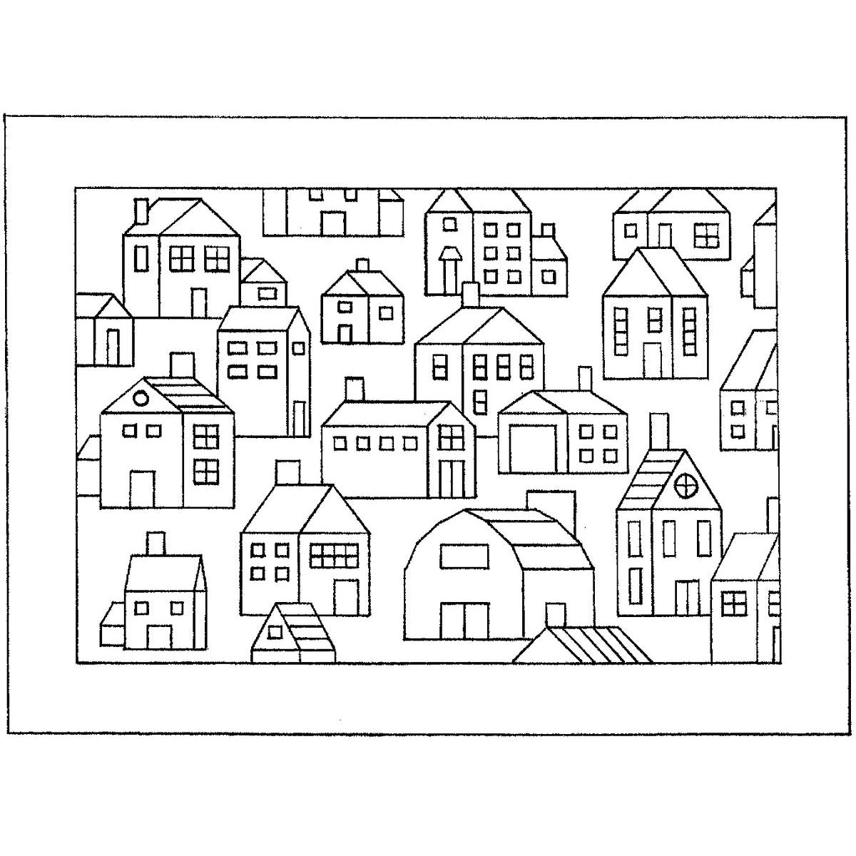 All Around Town - Pattern Sketch