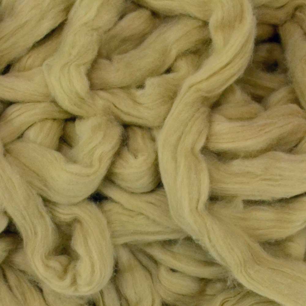 Natural Green Cotton Sliver