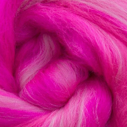 Rosie's Multicolor Merino Top - Bubble Gum