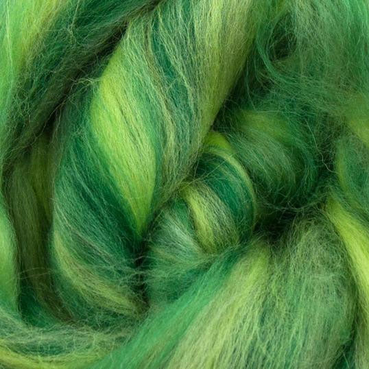 Rosie's Multicolor Merino Top - Shamrock