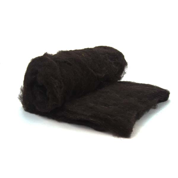 Rosie's Supersize Wool Batt - Black Welsh