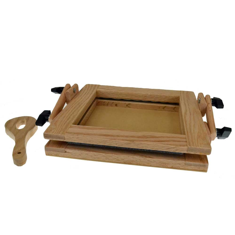 Folding Travel Rug Hooking Frame - a