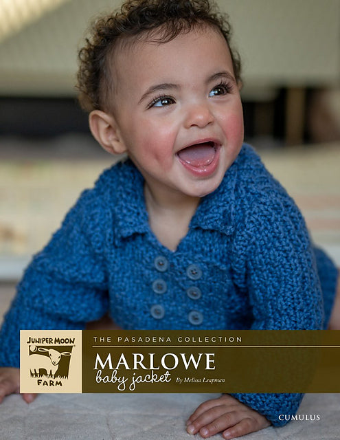 Marlowe Baby Jacket Knitting Kit