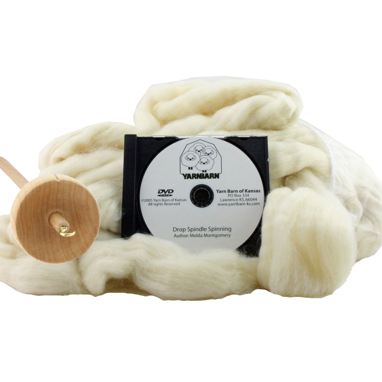 Drop Spindle Starter Kit | Beginner Drop Spindle Kit