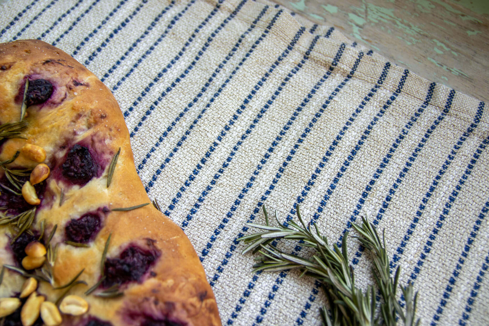 Hemp Towel with a Taste of Spring