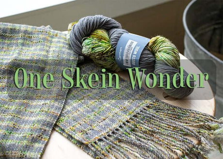 A One Skein Wonder - Rigid Heddle project