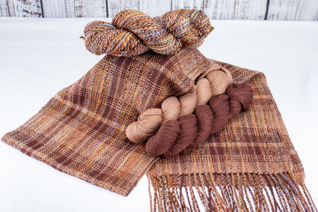 Marla Plaid Rigid Heddle Scarf Pattern