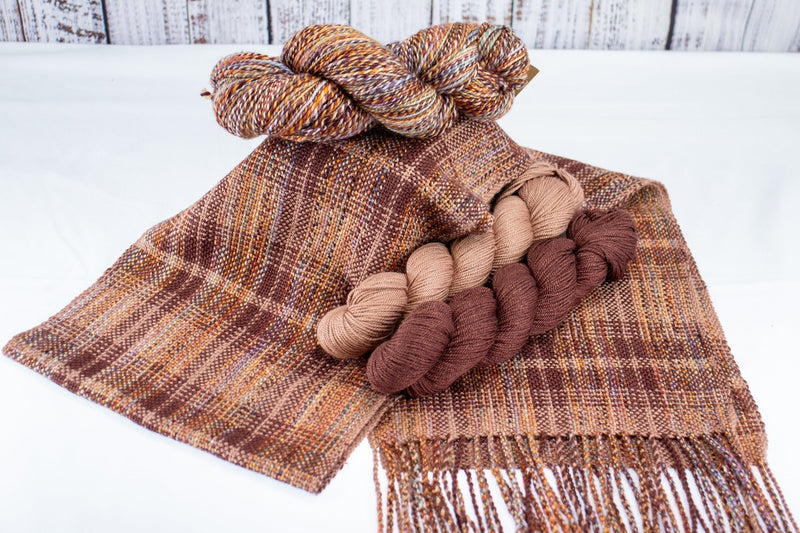 Marla Plaid Rigid Heddle Scarf Pattern