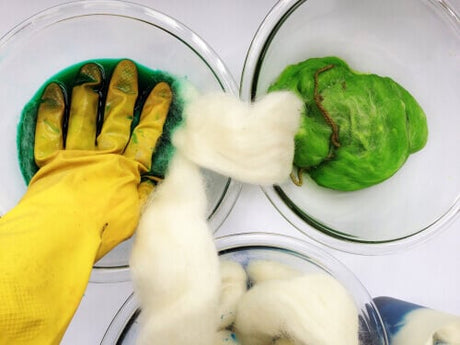 Guest Post: Hand-Dyeing Fiber With Long Color Repeats