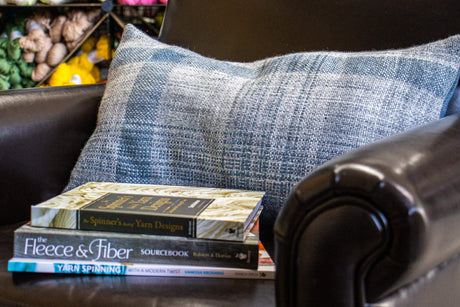 Camp Woolery: Handspun Pillow - Rigid Heddle Project