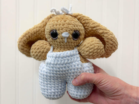 Ella Rae Cuddle Yarn Review + an Amigurumi Bunny