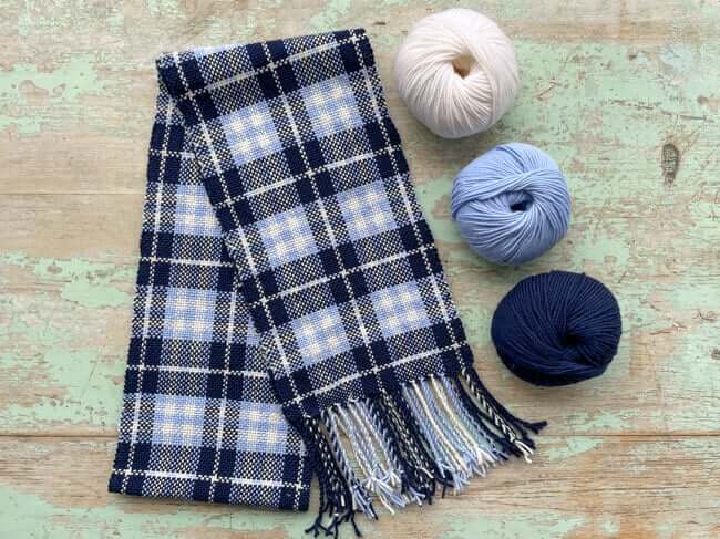 Blueberry Scarf Rigid Heddle Project