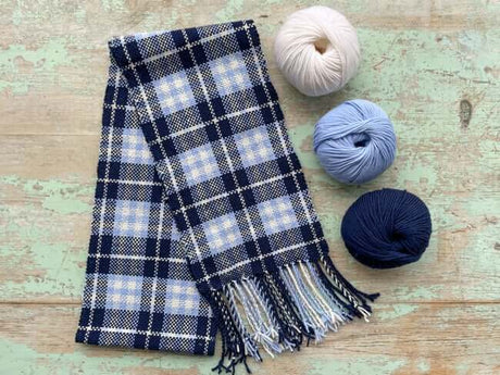 Blueberry Scarf Rigid Heddle Project