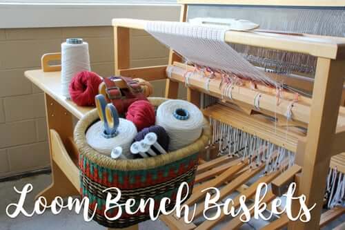 New Loom Bench Baskets - Handmade and Fair Trade Certified