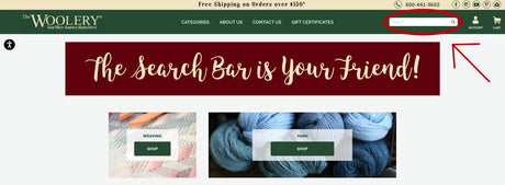 The Search Bar Is Your Friend!