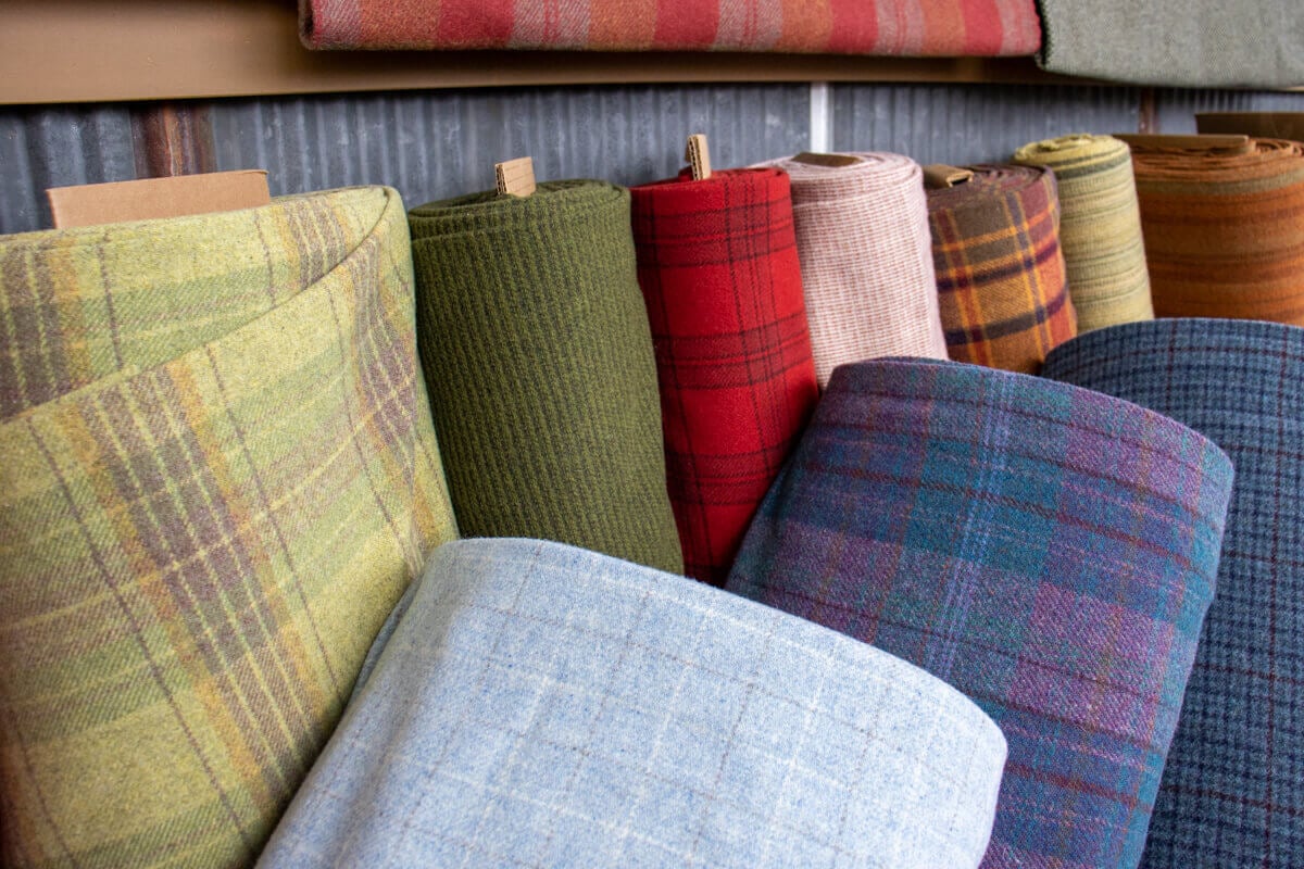 What's New At The Woolery - Wool Fabric!