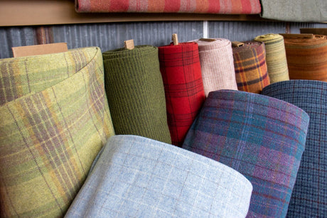 What's New At The Woolery - Wool Fabric!