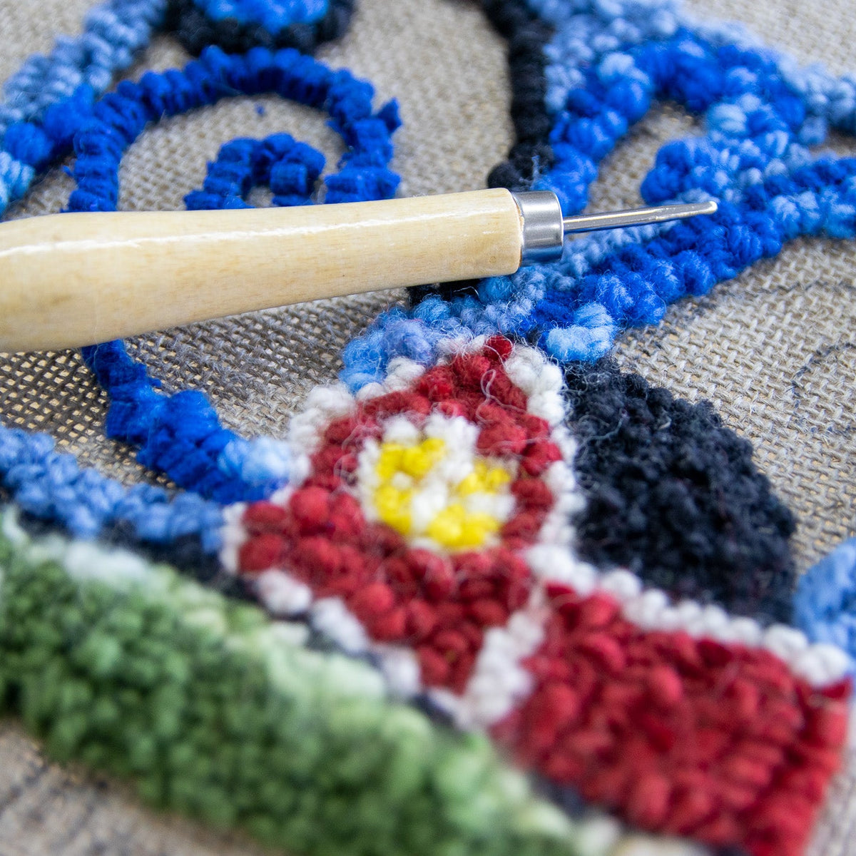 Punchhook Rug Rug Hooking, Rug Punch and Needle Punch | The Woolery