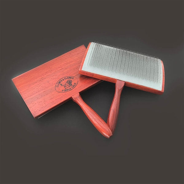 Clemes & Clemes Curved Back Wool Hand Carders - The Woolery