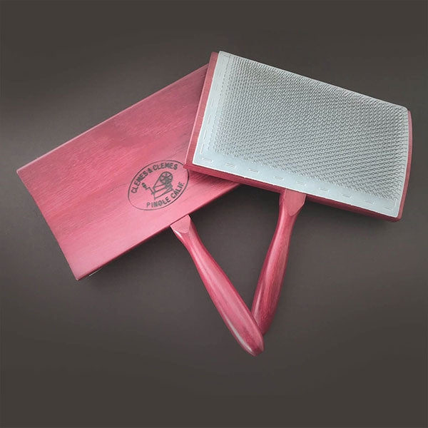 Clemes & Clemes Curved Back Wool Hand Carders - The Woolery