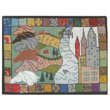 Kentucky Montage Rug Pattern - The Woolery