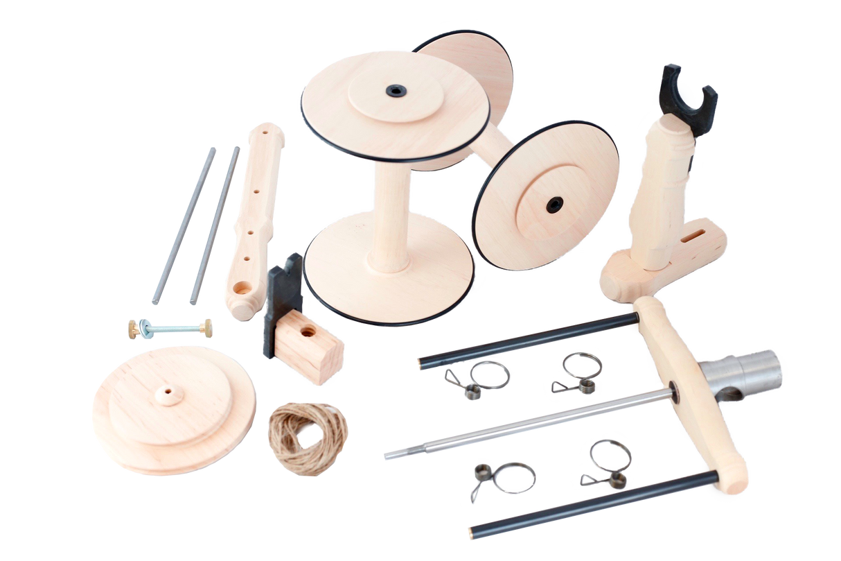 Kromski Minstrel Great Jumbo Flyer and Bobbin Set - The Woolery