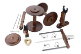 Kromski Minstrel Great Jumbo Flyer and Bobbin Set - The Woolery