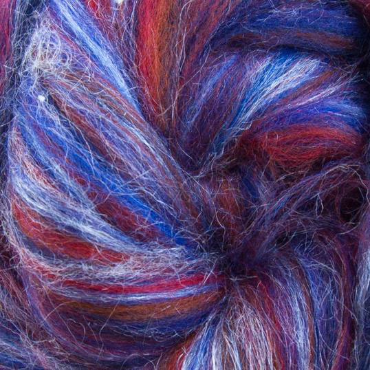 Rosie's Lapidary Merino / Silk Top - The Woolery