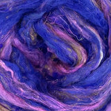 Rosie's Sari Silk Roving - The Woolery