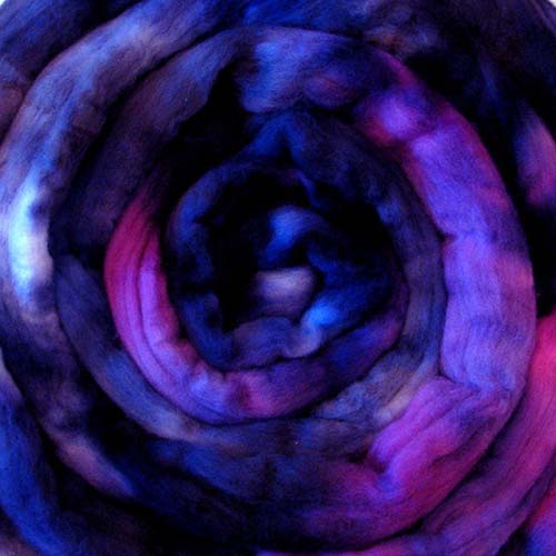 Frabjous Fibers Hand Dyed Wool Top - The Woolery