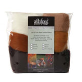 Ashford Corriedale Wool Felting Pack - The Woolery