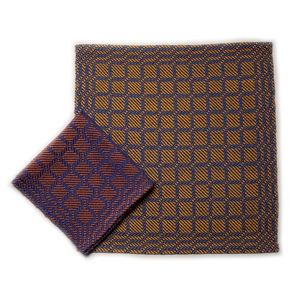 DJE Handwovens Blocks Rock Napkin Kit - The Woolery