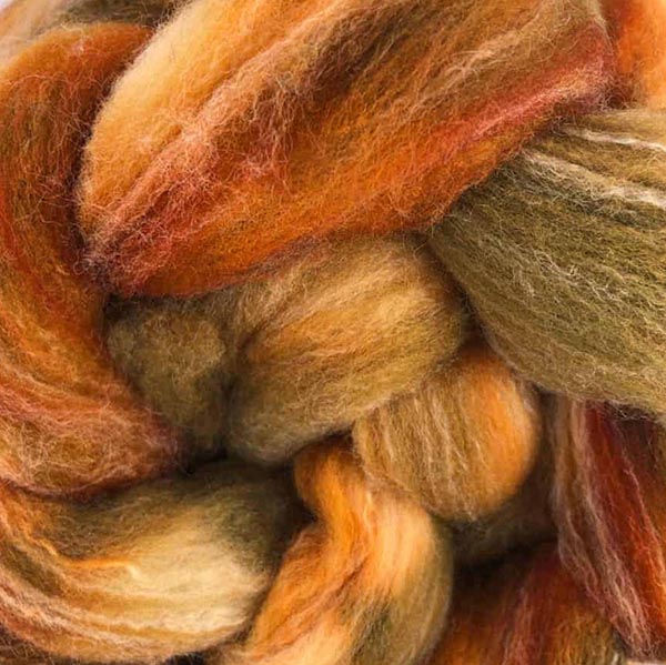 Alexandra Hand Dyed Merino Silk Top - The Woolery