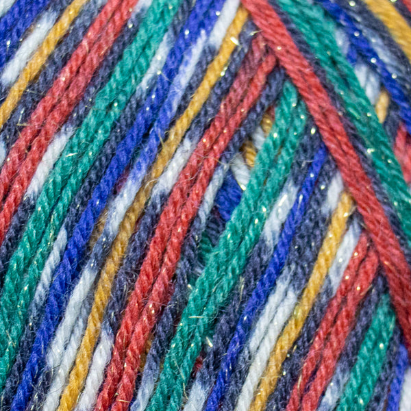 Signature Sparkle 4-Ply Christmas Sock Yarn - The Woolery