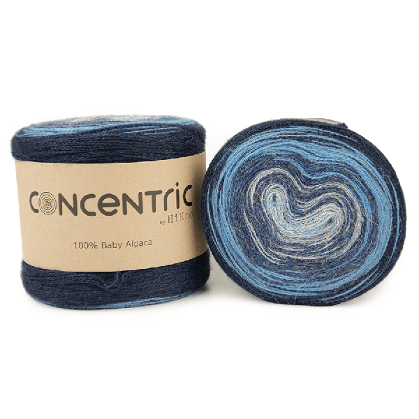 Hikoo Concentric Baby Alpaca Yarn - The Woolery