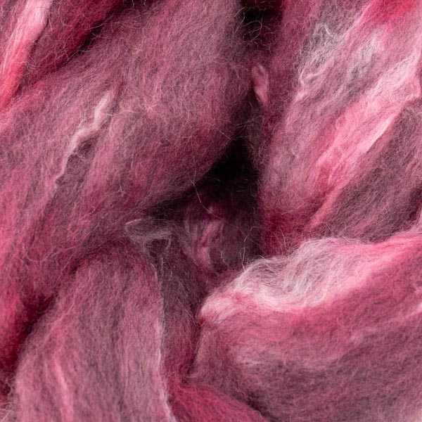Alexandra Hand Dyed Merino Silk Top - The Woolery