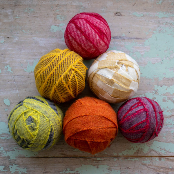 Wool Rag Rug Blanket Yarn - The Woolery