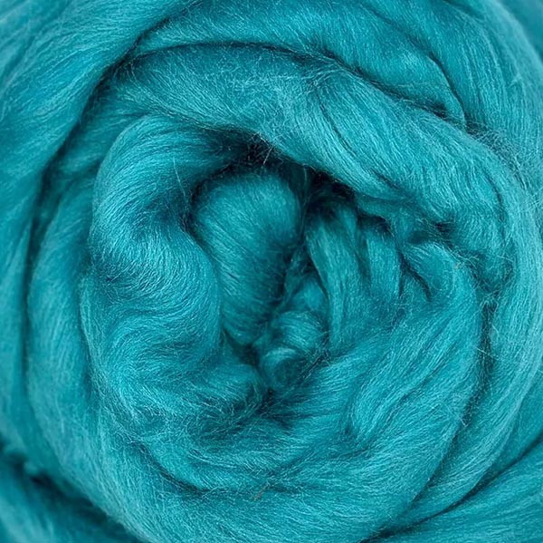 Dyed Tussah Silk Top | The Woolery