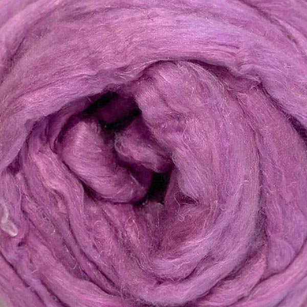 Rosie's Sari Silk Roving - The Woolery