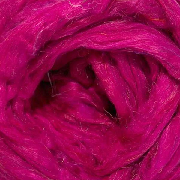 Rosie's Sari Silk Roving - The Woolery