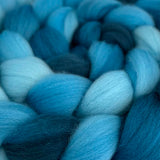 Greenwood Hand Dyed Polwarth Roving - The Woolery