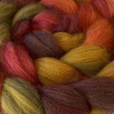 Greenwood Hand Dyed Superwash BFL/Nylon Sock Roving - The Woolery