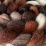 Greenwood Hand Dyed Superwash BFL/Nylon Sock Roving - The Woolery