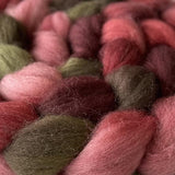 Greenwood Hand Dyed Superwash BFL/Nylon Sock Roving - The Woolery