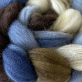 Greenwood Hand Dyed Superwash BFL/Nylon Sock Roving - The Woolery