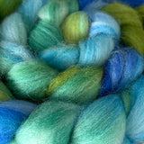Greenwood Hand Dyed Superwash BFL/Nylon Sock Roving - The Woolery