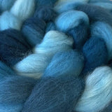Greenwood Hand Dyed Superwash BFL/Nylon Sock Roving - The Woolery