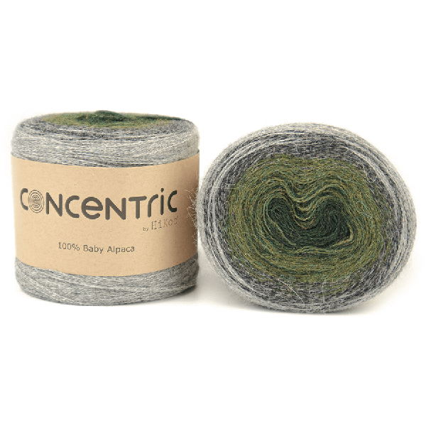 Hikoo Concentric Baby Alpaca Yarn - The Woolery