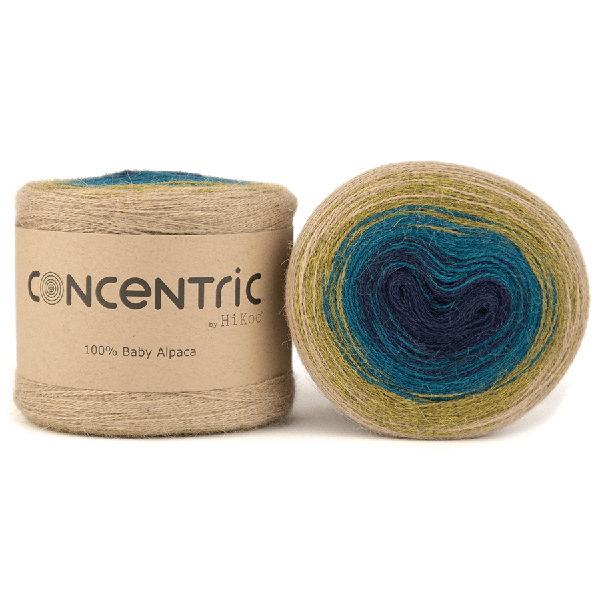 Hikoo Concentric Baby Alpaca Yarn - The Woolery