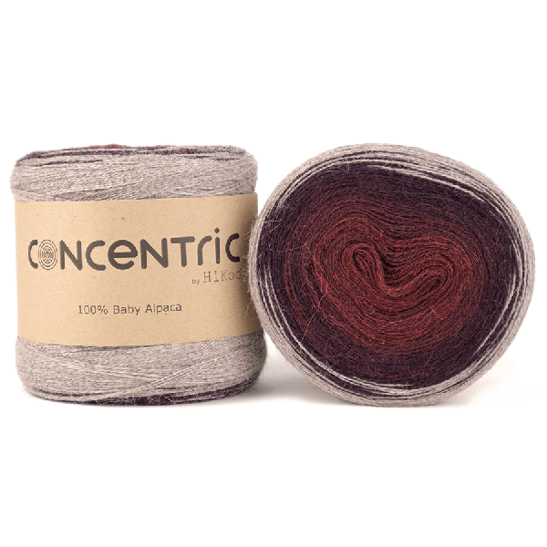 Hikoo Concentric Baby Alpaca Yarn - The Woolery